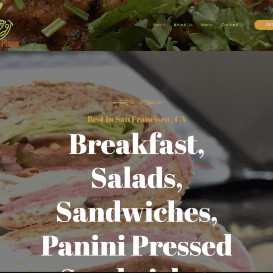 Wordpress Design & Development - The Salad Place | SMACKWAGON